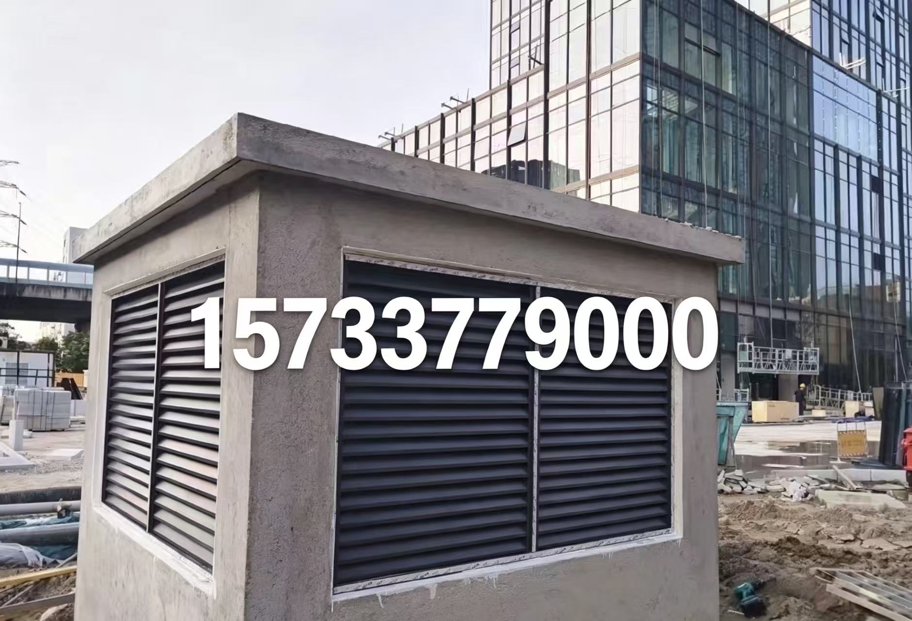 承德市铝合金百叶窗锌钢护栏 - 方案